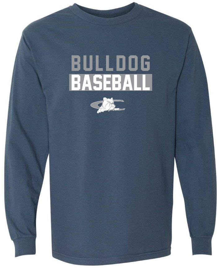 Bulldog Baseball Comfort Color