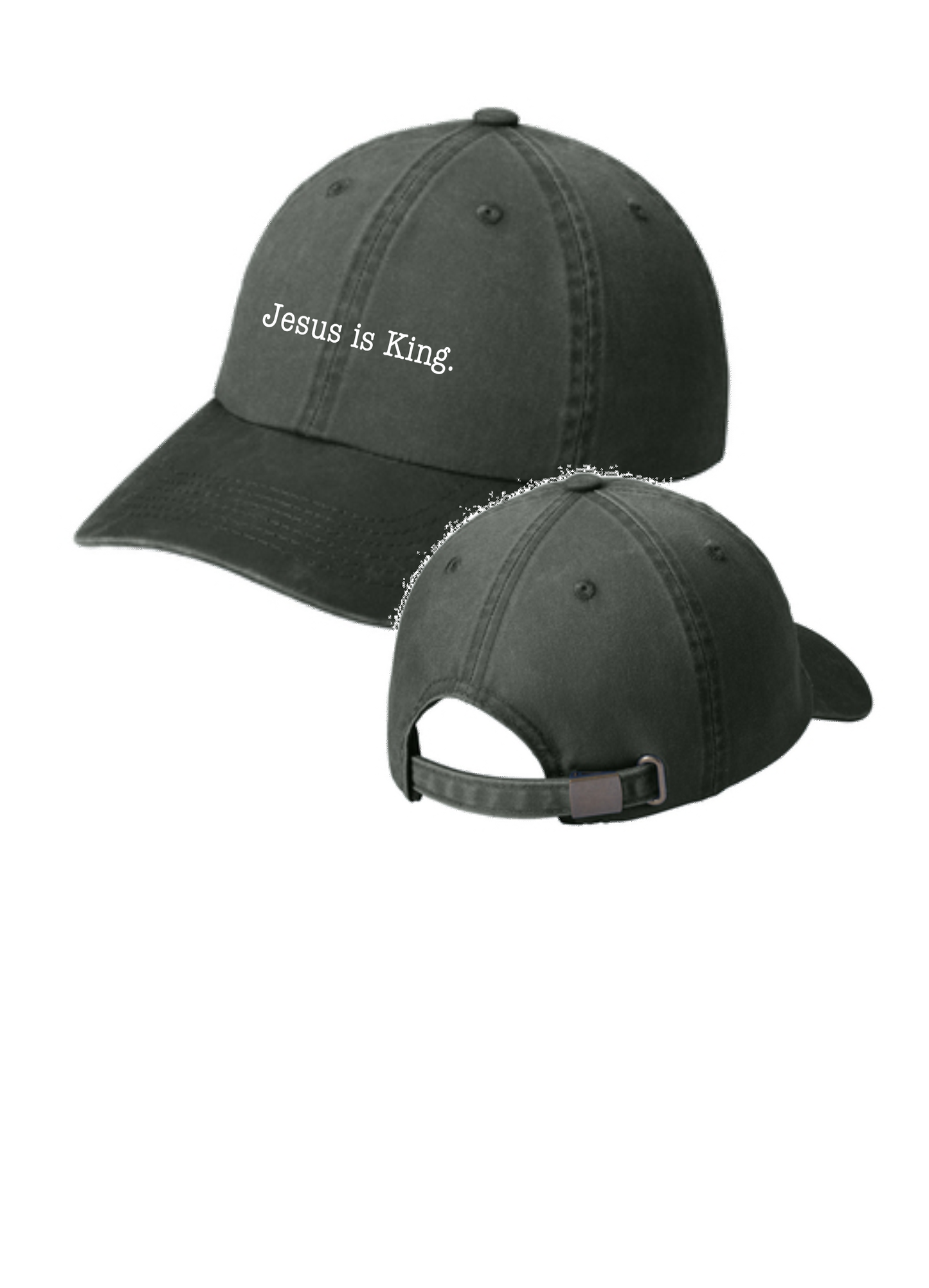 Jesus is King "dad cap"