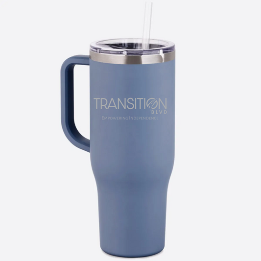 40oz Tumbler w/ lid & Straw