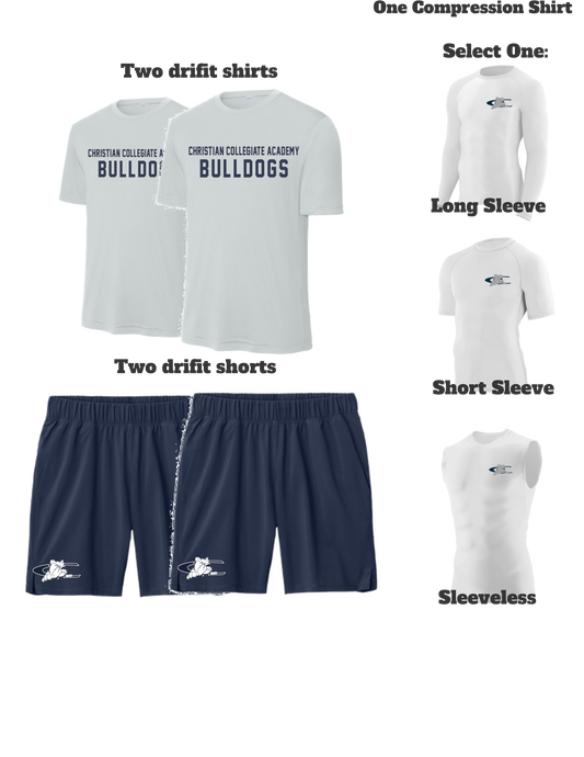 CCA Football Spirit Pack