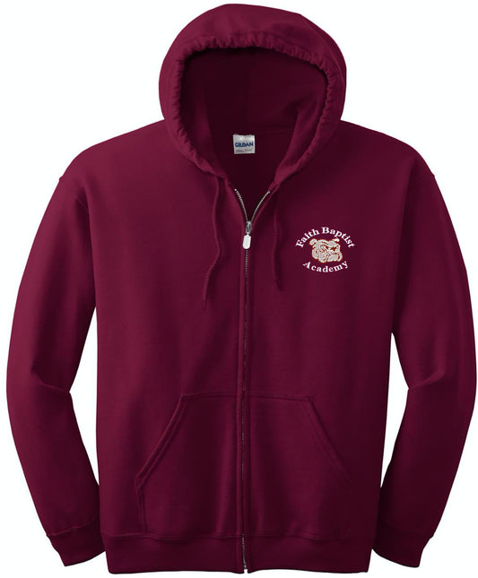 Adult Full Zip Hoodie