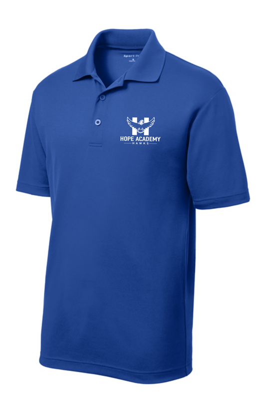 Hope Academy Youth Drifit Racer Mesh Polo