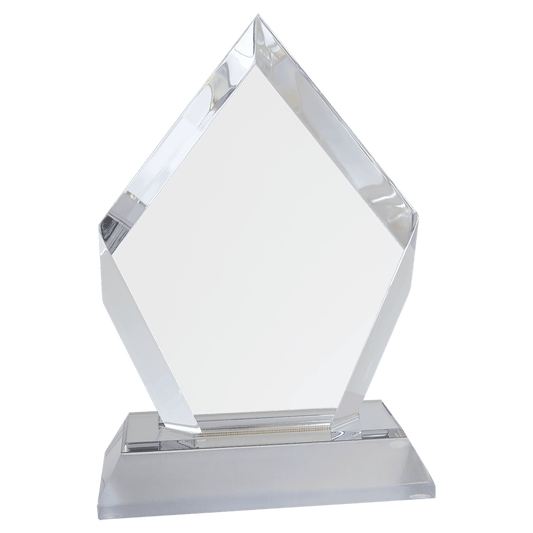 Silver Frosted Base Diamond Impress Acrylic