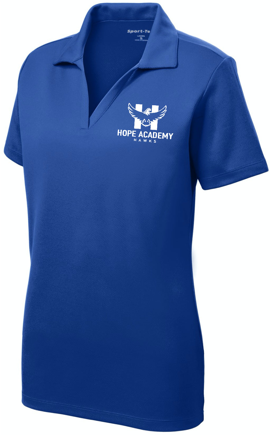 Hope Academy Ladies Racermesh Polo