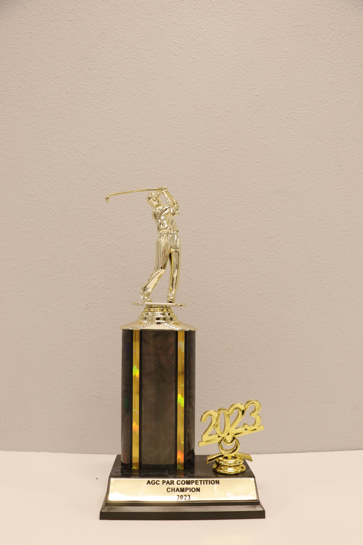Square Column + Year Trophy