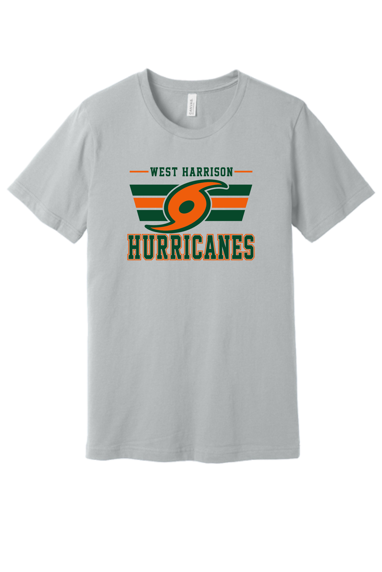 WH T-shirt Retro Stripes (Bella Canvas)
