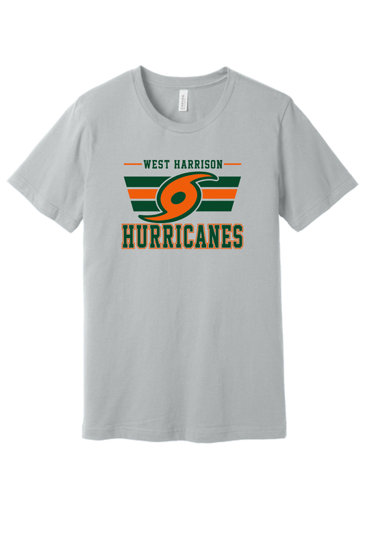 WH T-shirt Retro Stripes (Bella Canvas)