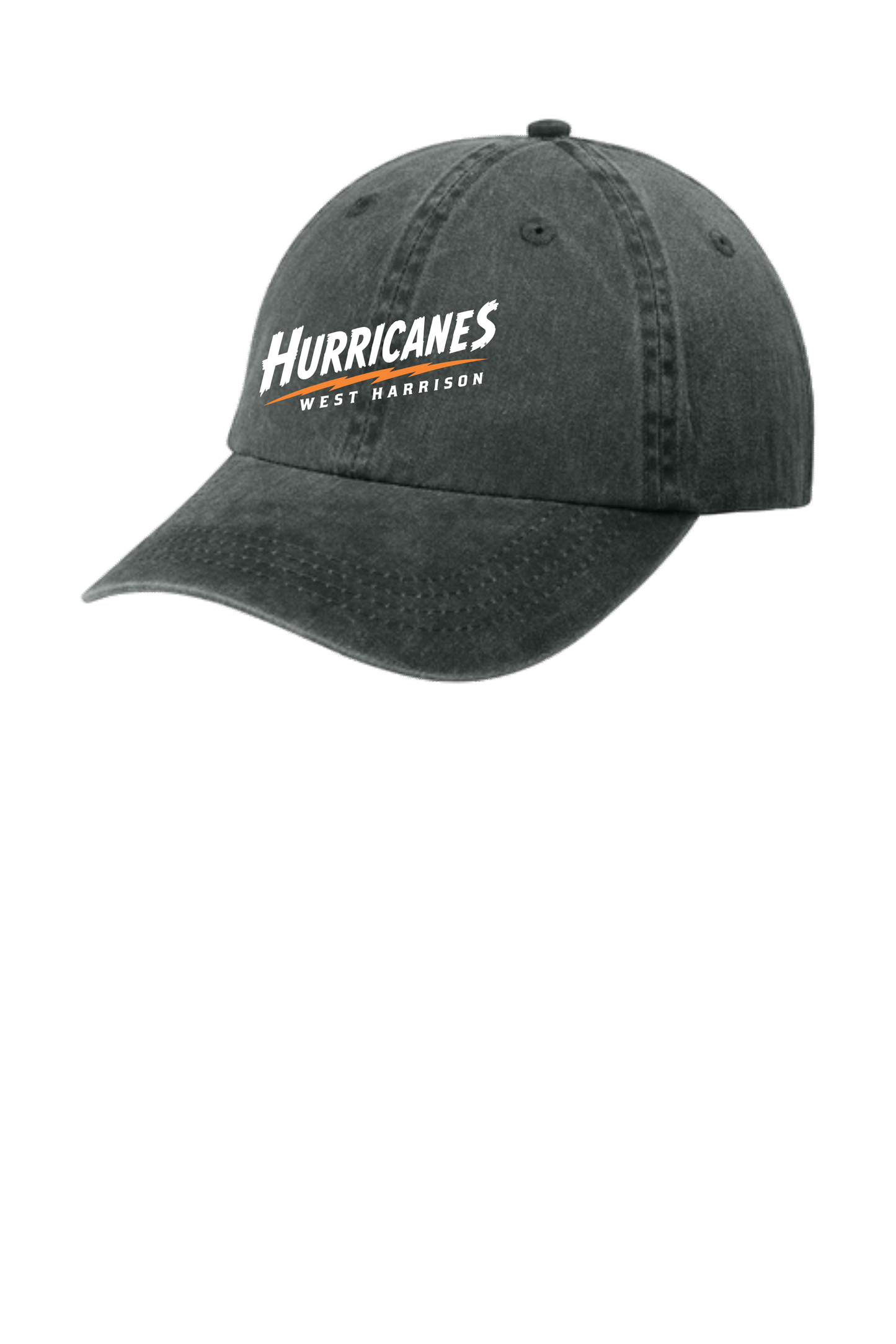 Unstructured "Dad" Cap Bolt logo