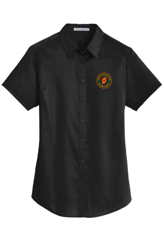 WH Ladies Cotton Button Up