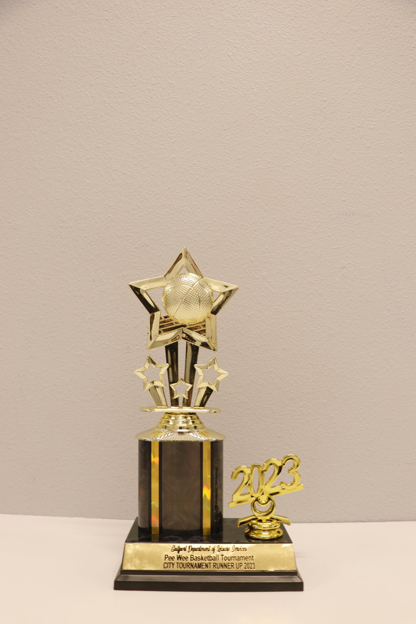 Square Column + Year Trophy