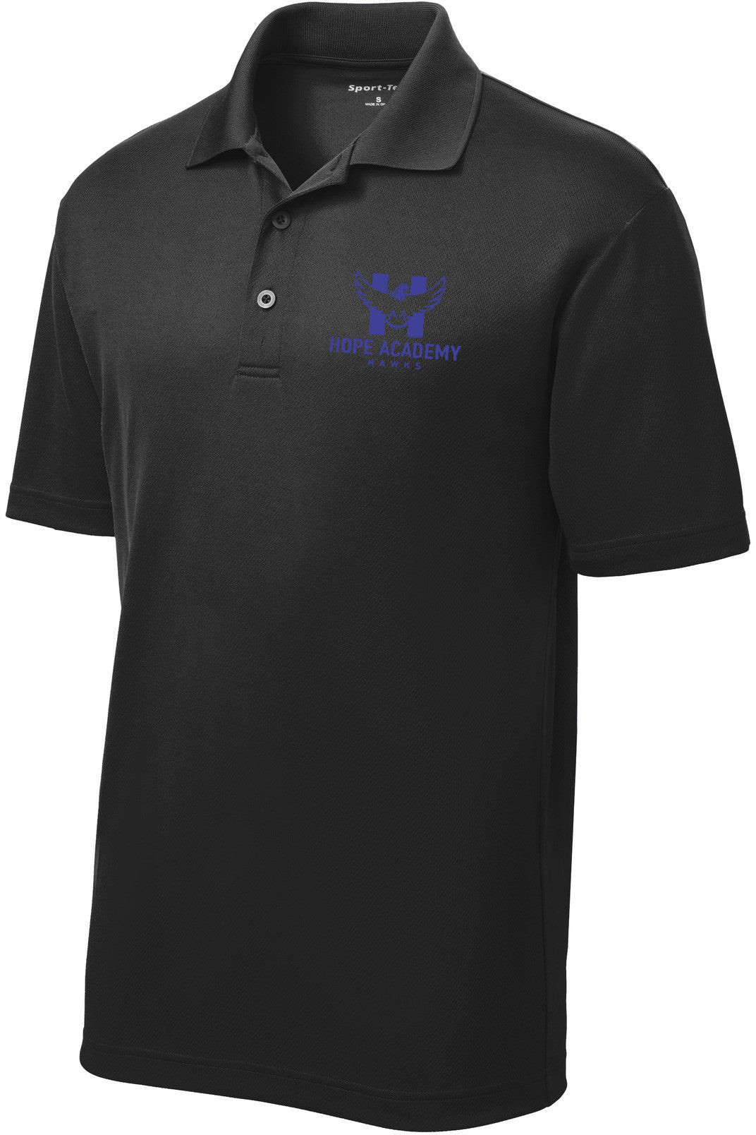 Hope Academy Youth Drifit Racer Mesh Polo
