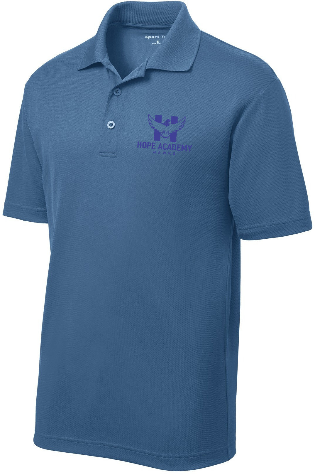Hope Academy Youth Drifit Racer Mesh Polo