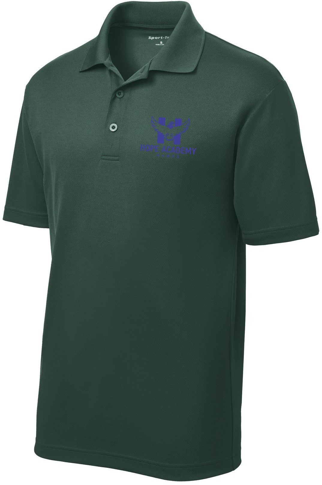 Hope Academy Youth Drifit Racer Mesh Polo