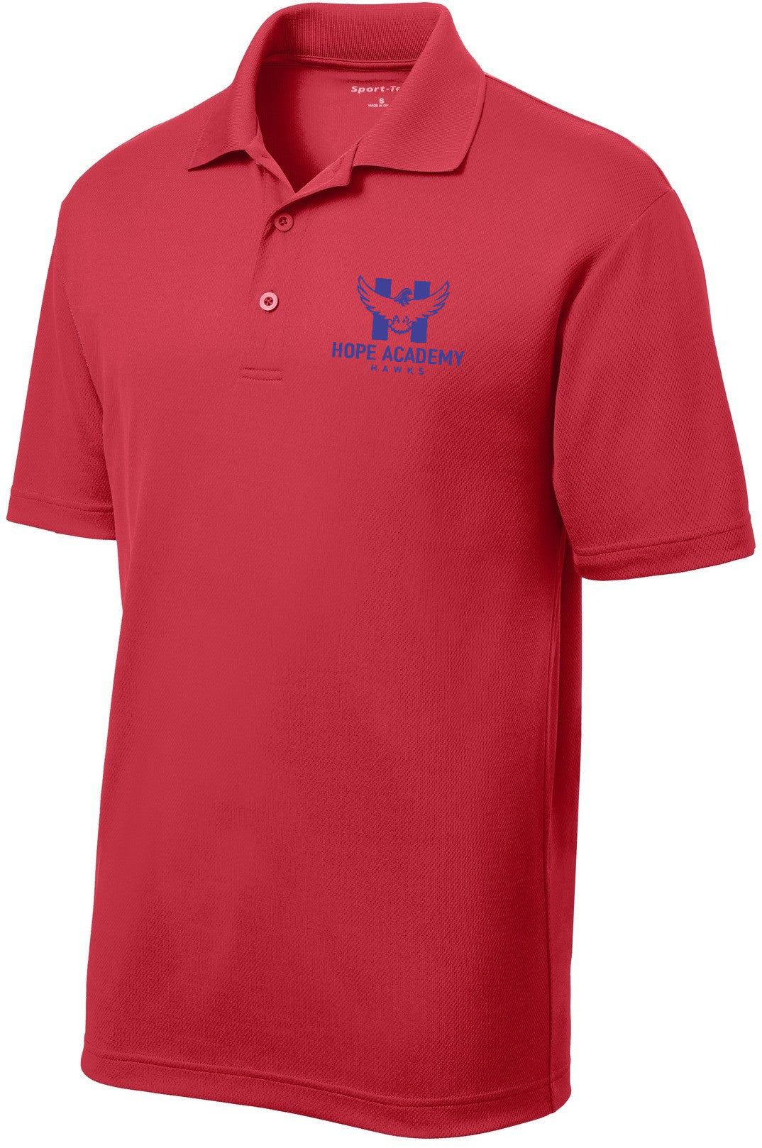 Hope Academy Youth Drifit Racer Mesh Polo