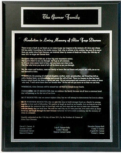 Economy Plaque 4x6 - Woodgrain